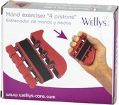 Wellys GI-069125: Hand- en vingertrainer met 4 zuigers