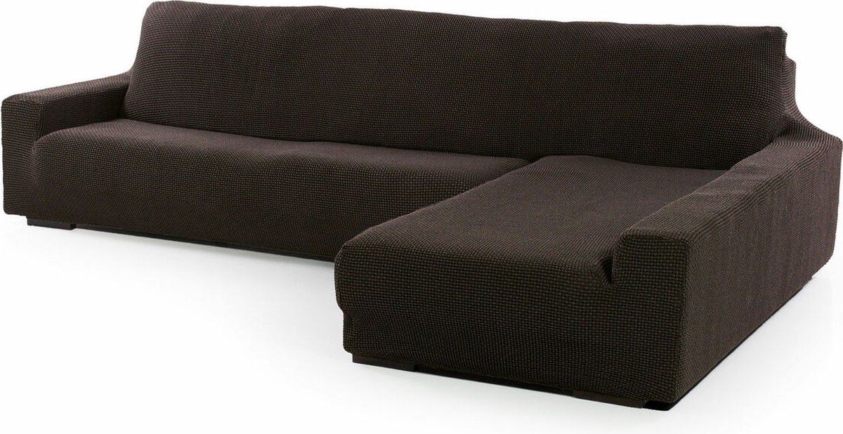 Hoes voor chaise longue met lange rechterarm Sofaskins NIAGARA 210 - 340 cm - Bruin