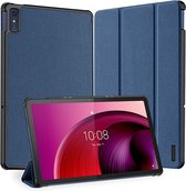 Dux Ducis - Tablet hoes geschikt voor Lenovo Tab M10 5G (2023) - Domo Tri-fold Case - Auto Wake/Sleep functie - 10.6 inch - Blauw