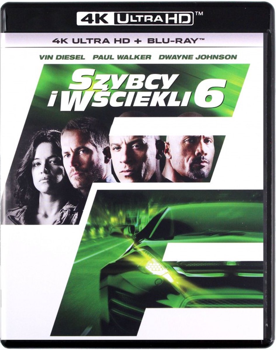 Fast & Furious 6 [Blu-Ray 4K]+[Blu-Ray]-