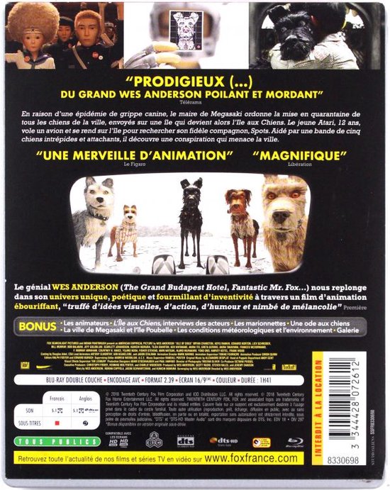 Isle of Dogs [Blu-Ray]