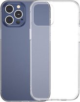 Shop4 - Geschikt voor iPhone 12 Pro Max Hoesje - Zachte Back Case Transparant