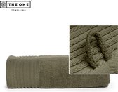 The One Towelling Classic handdoek - Hoge vochtopname - 100% Zacht katoen - 50 x 100 cm - Olijfgroen