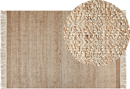 ABANA - Jute vloerkleed - Beige - 140 x 200 cm - Jute