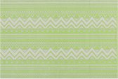 NAGPUR - Outdoor kleed - Groen - 120 x 180 cm - Polypropyleen