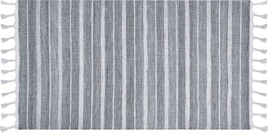 BADEMLI - Vloerkleed - Lichtgrijs - 80x150 cm - Synthetisch materiaal