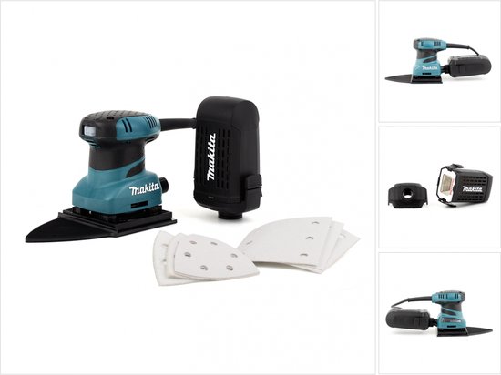 Foto: Makita bo4565 vlakschuurmachine 200w 112 x 190mm