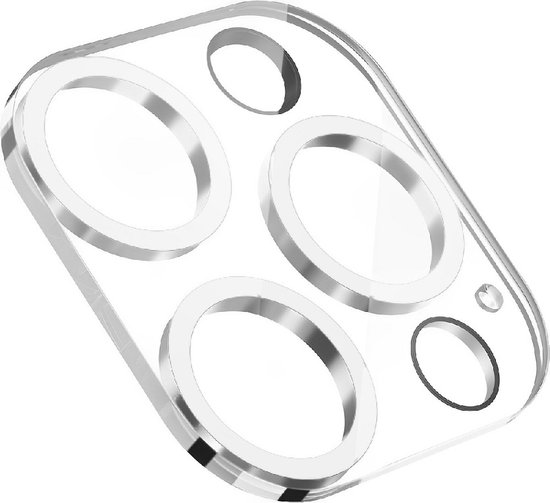 Protecteur d'objectif verre trempé iPhone 15 Pro, transparent