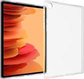 Shop4 - Geschikt voor Samsung Galaxy Tab A7 10.4 (2020) Hoes - Zachte Back Case Transparant