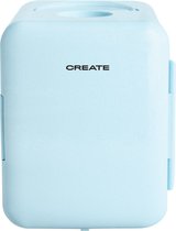 CREATE FRIDGE MINI BOX - Mini Réfrigérateur Pour Cosmétiques 4L - Froid et Chaud - Bleu Pastel