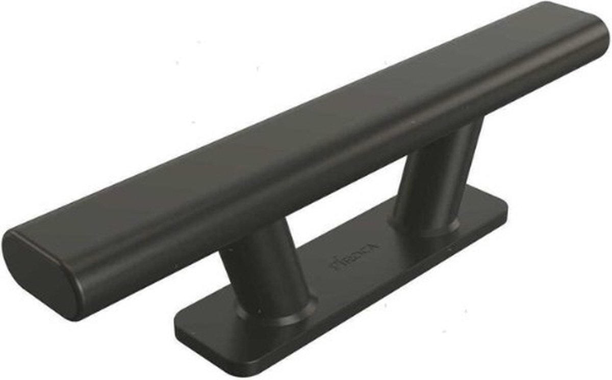 Roca kikker - RVS - Zwart gecoat - Lengte 205 mm