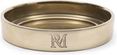 Riviera Maison Kaarsenhouder, Stompkaars, mini dienblad - RM Maxime Candle Platter - goud - Aluminium