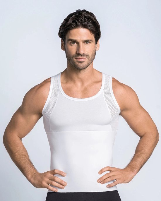 Firm Compression Singlet | White
