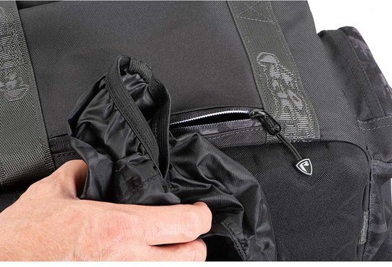 Sac Fourre-tout Fox Voyager Large 80L - Idéal Pour La Pêche, Avec Poches Extérieures Et Bandoulière - 2