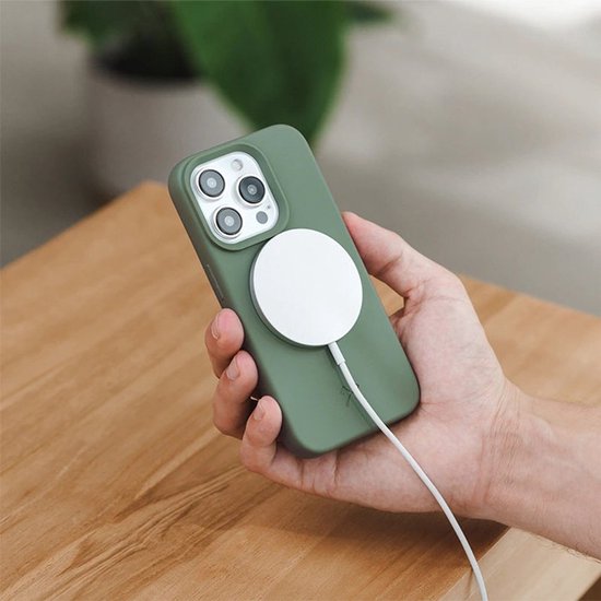 Woodcessories Bio Case, Housse, Apple, iPhone 15 Pro Max, 17 cm (6.7"), Noir