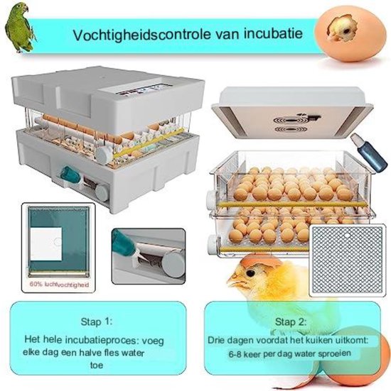 Broedmachine voor eieren - Broedmachine Automatisch - Incubator ...