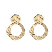 The Jewellery Club - Boucles d'oreilles Milou or - Boucles d'oreilles - Boucles d'oreilles femme - Acier inoxydable - Or - 3 cm