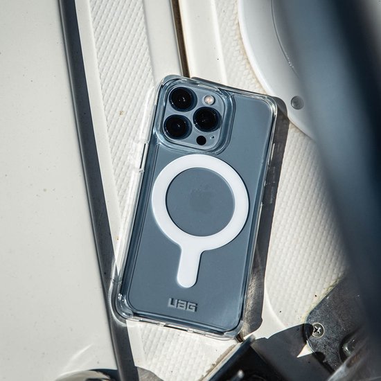 Urban Armor Gear Plyo Magsafe, Housse, Apple, iPhone 15 Pro, 15,5 cm (6.1"), Argent