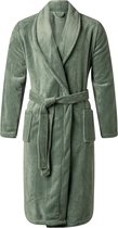 Outfitter heren Fleece Badjas - Winter Green - S - Groen