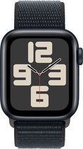 Bol.com Apple Watch SE - 40mm - Midnight Aluminium Case with Midnight Sport Loop aanbieding