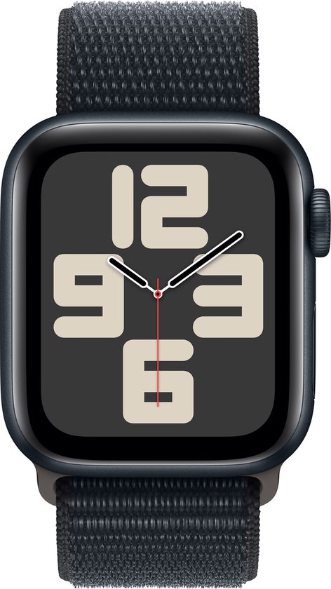 Apple Watch SE 40mm – Sport loop – Zwart