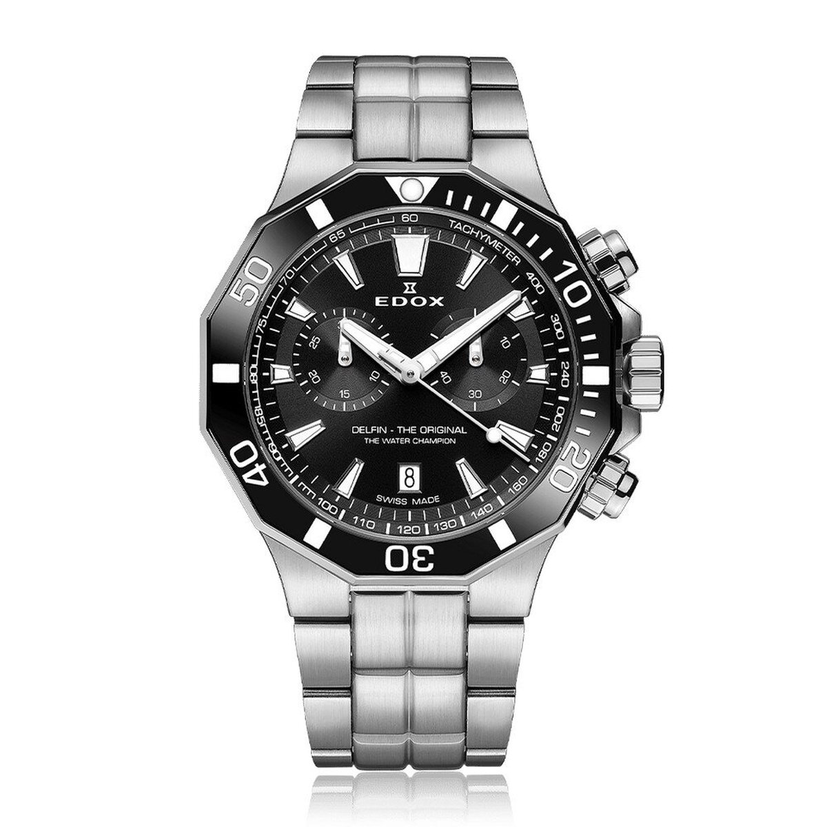 EDOX Delfin The Original Chrono 10112-3NM-NIN mannen horloge