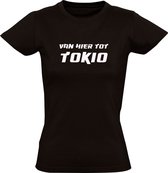 T-shirt femme « D'ici à Tokyo » - Pays-Bas - Néerlandais - ville - langue