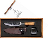 Forged Olive kinderkoksmes, vingerbeschermer en hoes