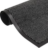 vidaXL Tapis de marche à sec rectangulaire touffeté 40x60 cm anthracite