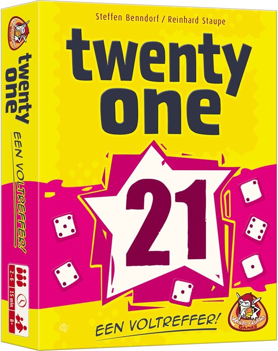 White Goblin Games dobbelspel Twenty One (21) - 8+ cadeau geven