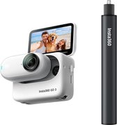 Insta360 - Action Camera - GO 3 - 64 GB - Bundel incl. Selfie Stick 18-70cm