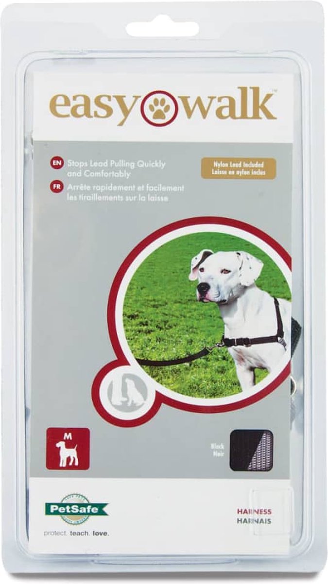 Bol.com PetSafe Easy Walk® - Hondentuigje - Zwart - L - 66-91 cm aanbieding