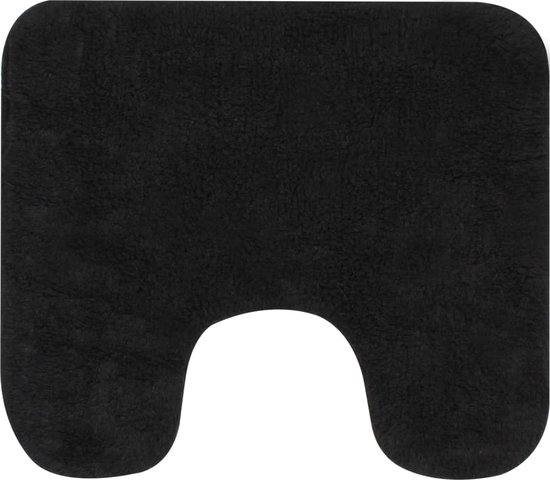 VDXL Badmattenset stof grijs 2-delig