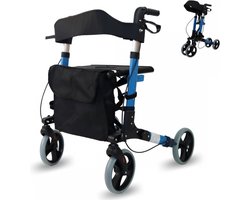 Top 10 looprekken, rollators en wandelstokken 2026: Mobiclinic Trajano rollator met zitje
