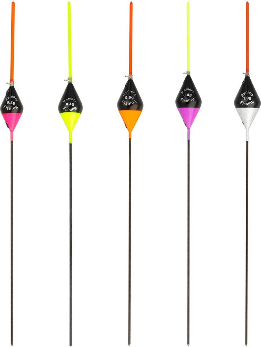 Reniers Fishing dobber RF N6 - Kleur: geel,Maat: 0.60g