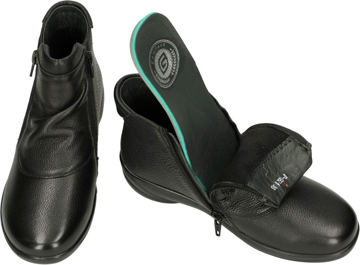 G-comfort -Dames - zwart - laarzen - maat 38