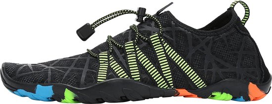 Waterschoenen Aquaschoenen Pool Waterschoenen - Maat 42 - Legergroen Antislip - Schoenen voor Zwembaden en Strand - Volwassenen en Kinderen - beschermt tegen grof zand scherpe stenen en dieren onder water Lichtblauw Unisex