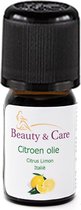Beauty & Care - Citroen etherische olie - 5 ml. new