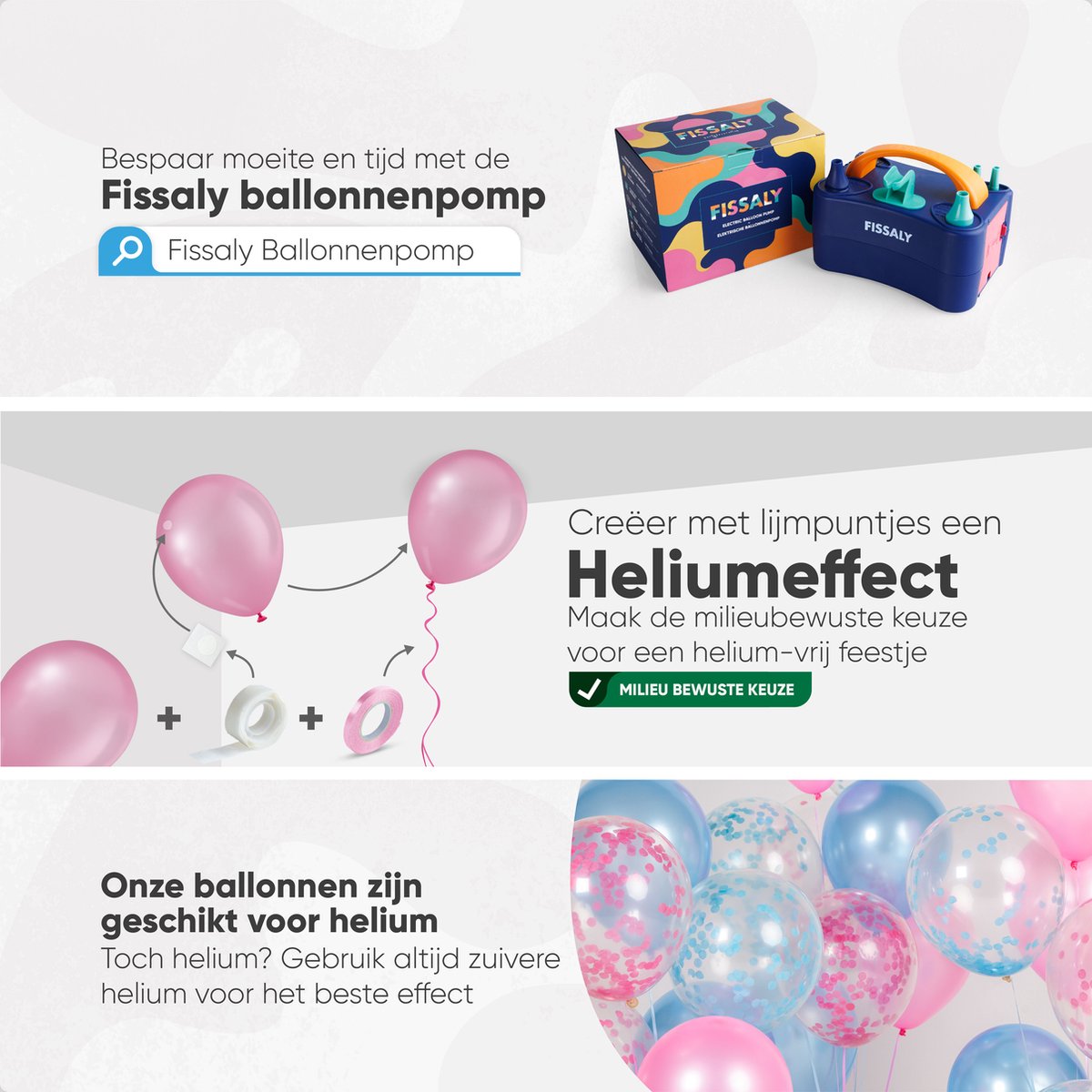 Fissaly 40 Stuks Gender Reveal Baby Shower Ballonnen - Decoratie Boy or Girl Party - Feestpakket Versiering – Geslachtsbepaling Jongen & Meisje – Zwangerschap Aankondiging — afbeelding 6