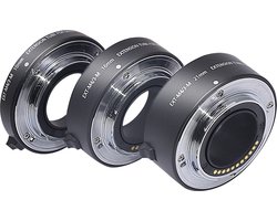 McoPlus MFT-mount Tussenring Metaal Macro Set 10 + 16 + 21