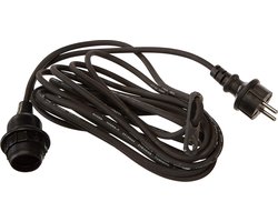 Hanglamp Outdoor IP44 E27 met 5M kabel en Stekker