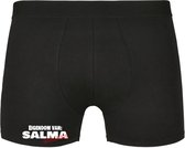 Eigendom van Salma , Afblijven! Heren Boxershort - Relatie - Vriend - Onderbroek