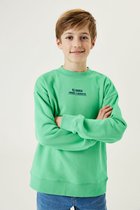 GARCIA Jongens Sweater Groen - Maat 164/170