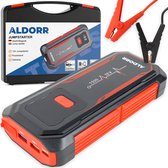 ALDORR Jumpstarter voor Auto - 20000mAh - Opbergcase - LED-zaklamp - USB/USB-C-poort - Powerbank