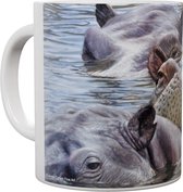 Nijlpaard Hippo Flotilla - Mok 440 ml
