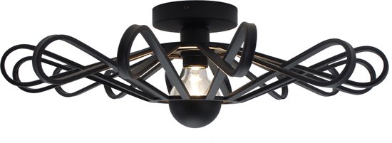 Chericoni - Arco - Plafondlamp - 1-lichts - Zwart