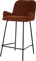 PTMD Leander Rust bar stool