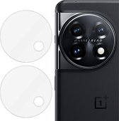 Geschikt voor Imak OnePlus 11 Camera Lens Protector + Lens Cap Transparant