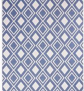 Un Amour de Tapis blauw omkeerbaar DAMLOS tapijt – 60 x 110 cm