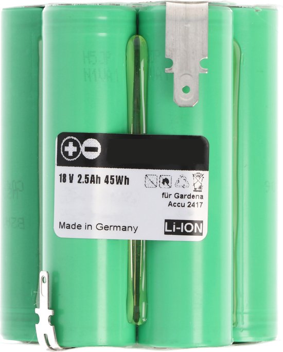 Gardena Accu90 / 4-00.630.00 accu (7.2 V, 3000 mAh, Ni-MH, huismerk) Gardena